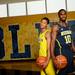 Michigan sophomore Trey Burke and junior Tim Hardaway Jr. pose for a photograph during media day at the Player Development Center on Wednesday. Melanie Maxwell I AnnArbor.com